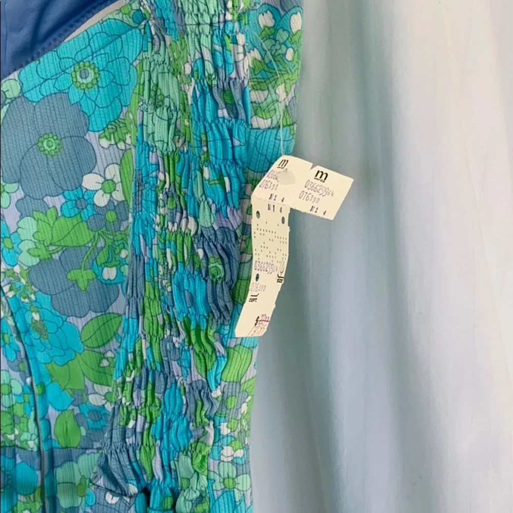 NWT 1960’s Vintage Cole of California Floral Swimsuit